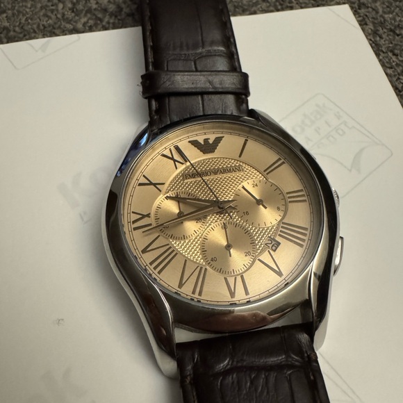 Emporio Armani chronograph dress watch - Picture 2 of 4